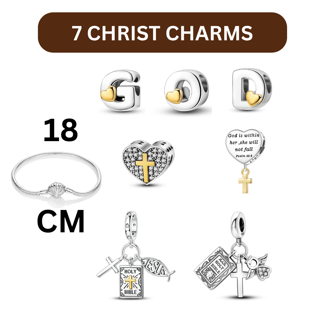 Christ charm bracelet