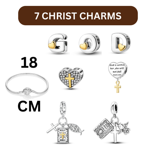 Christ charm bracelet