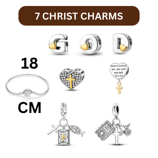 Christ charm bracelet